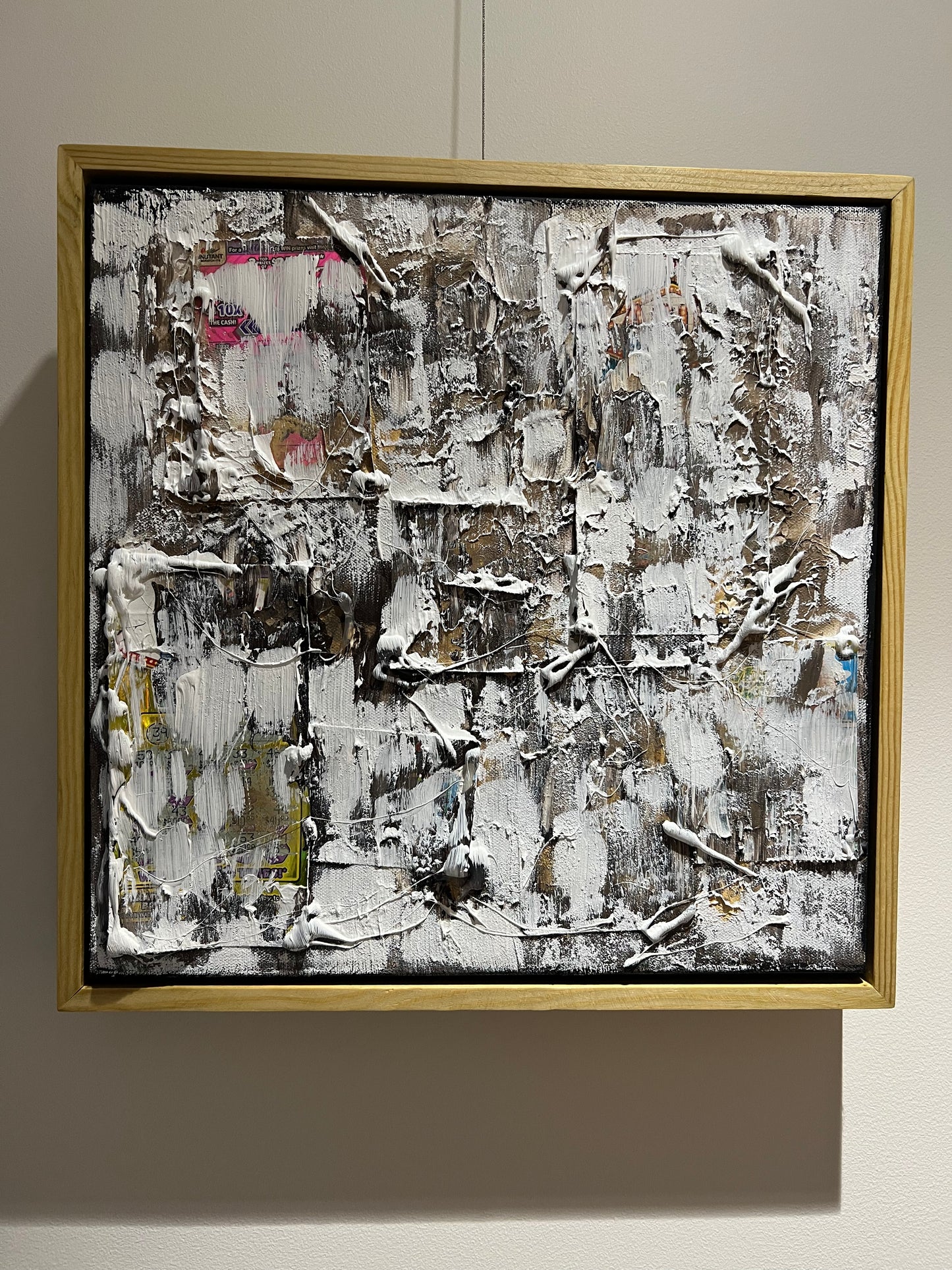 "Concrete Jungle" Framed