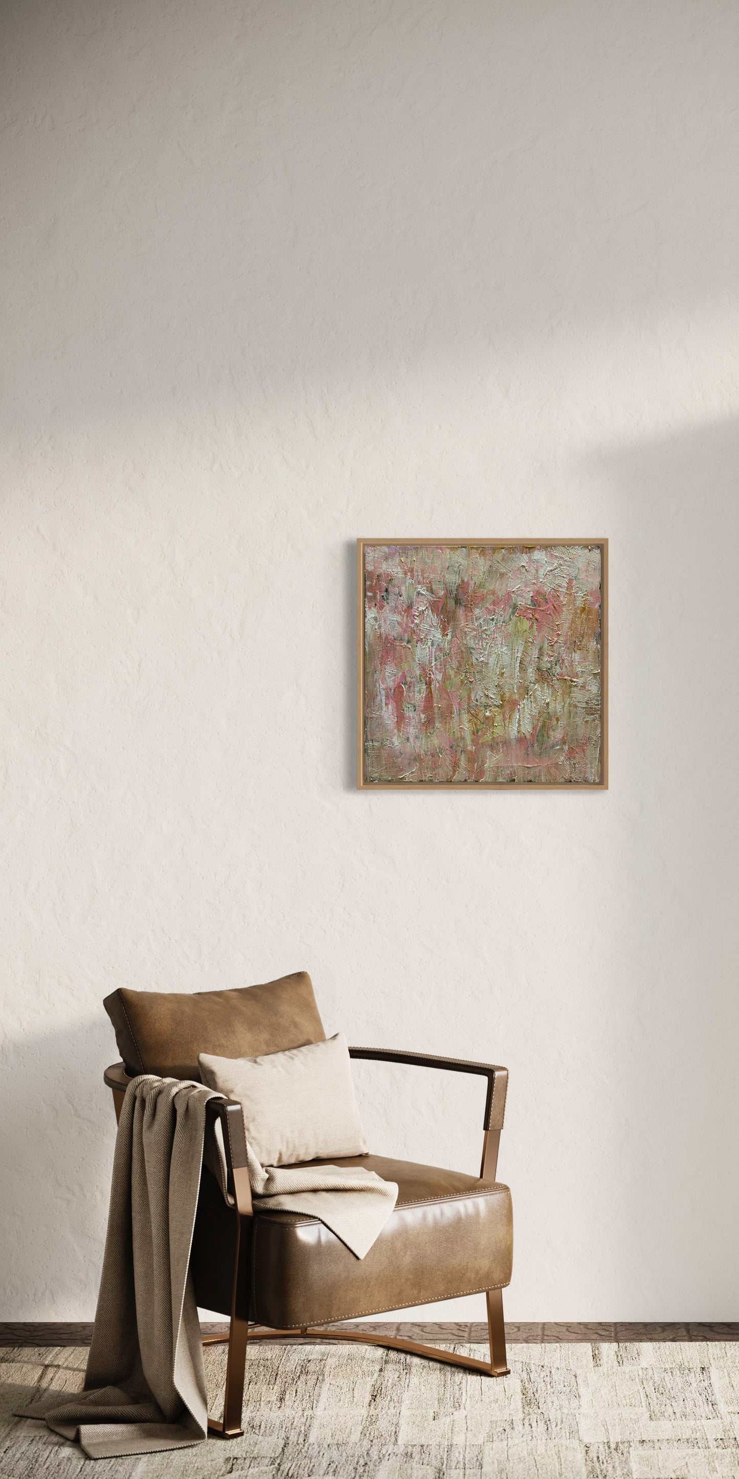 “Peach Luck” - Framed