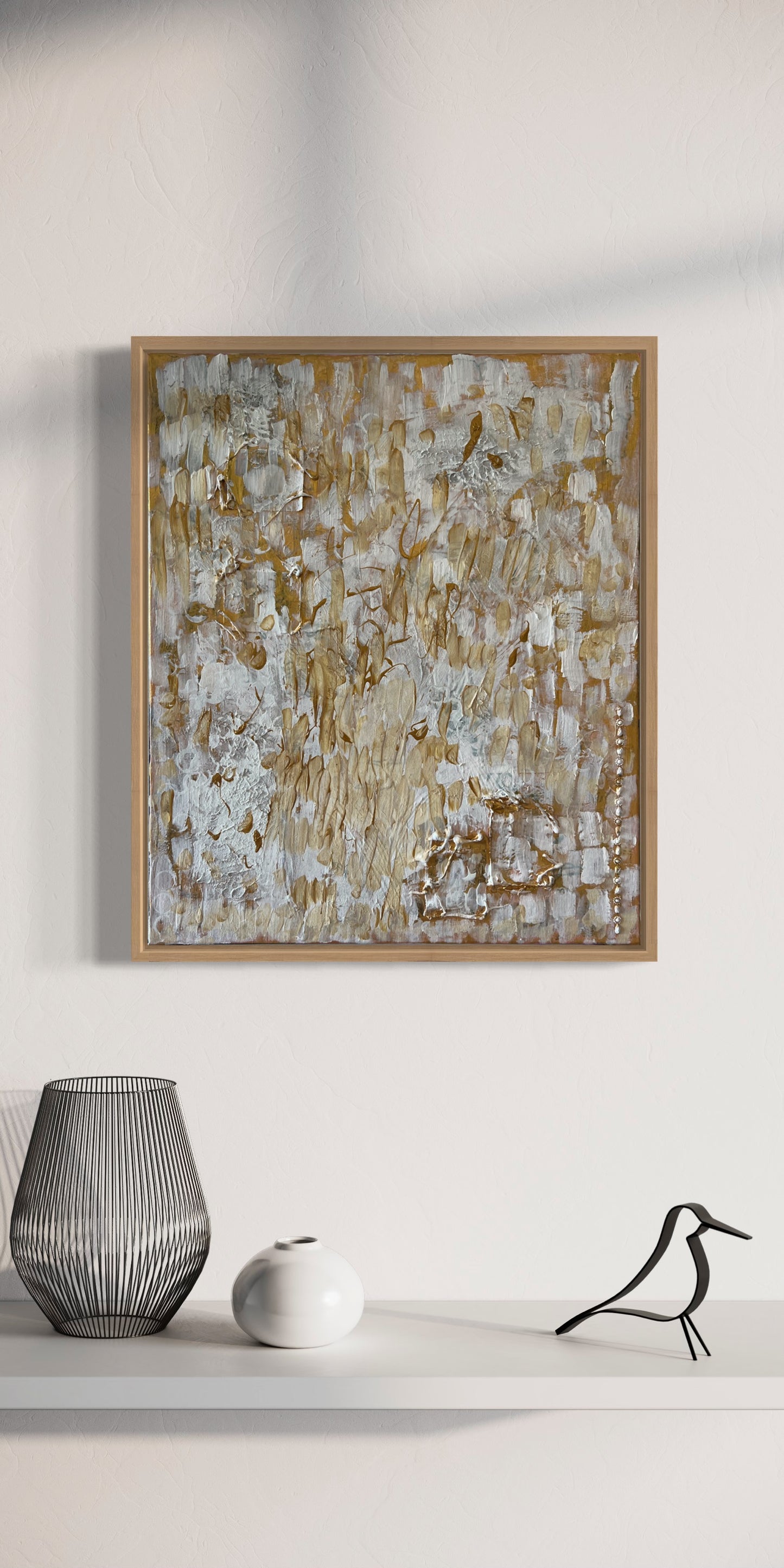 “Gold Pineapple” - Framed