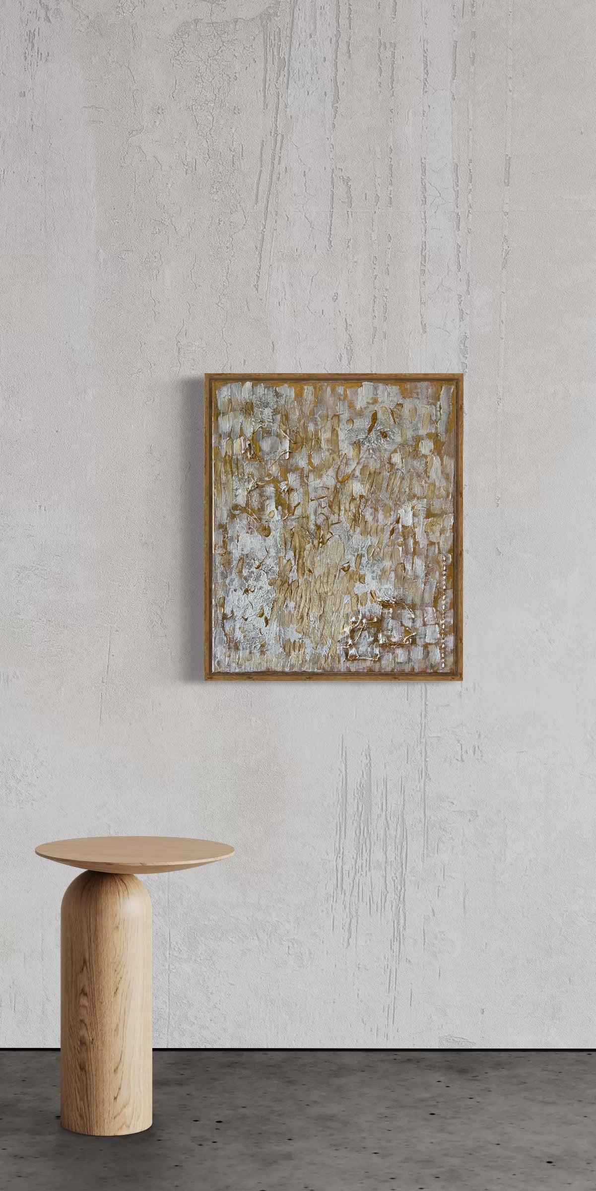 “Gold Pineapple” - Framed