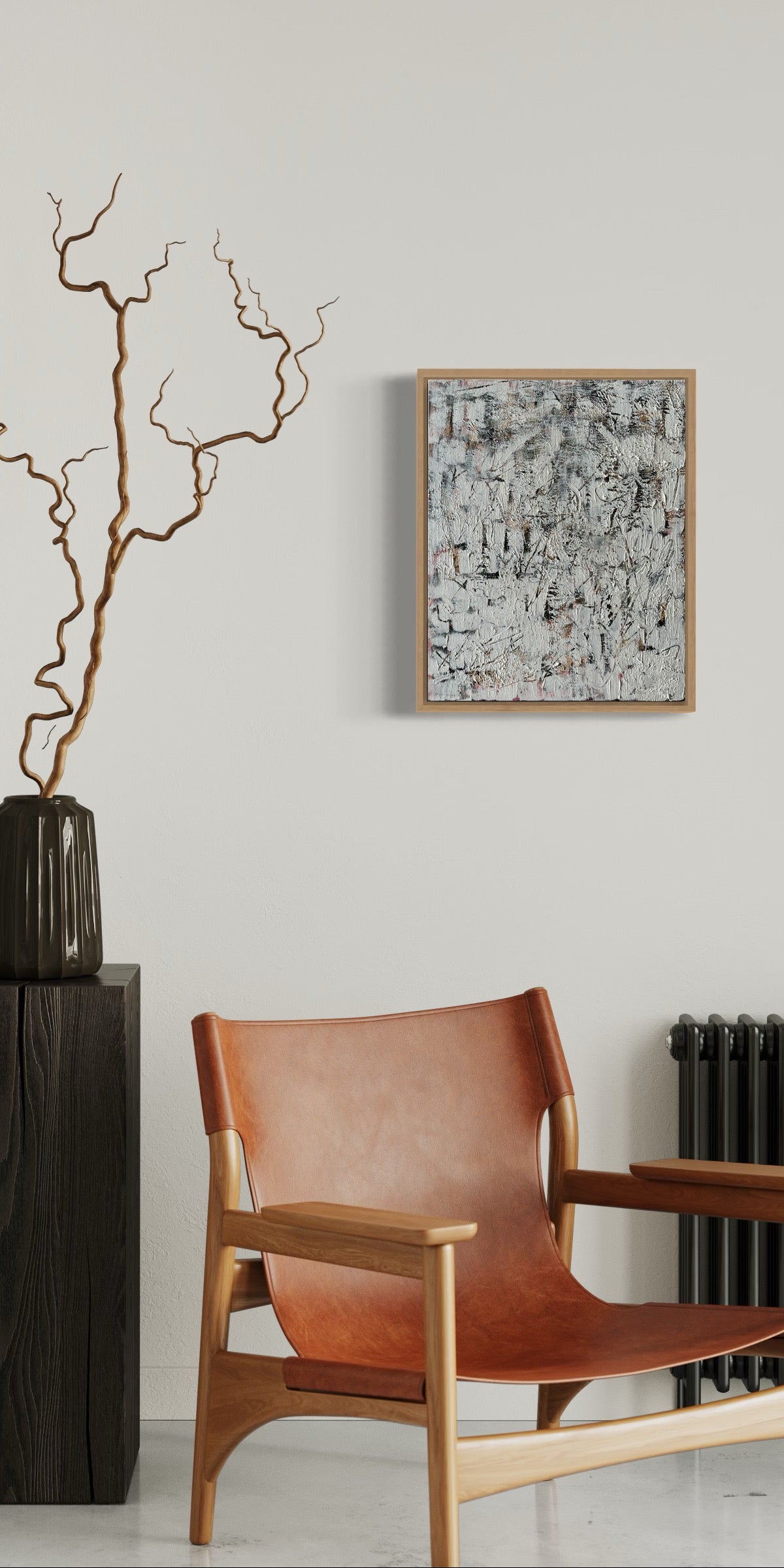 “Snow Flake” Framed