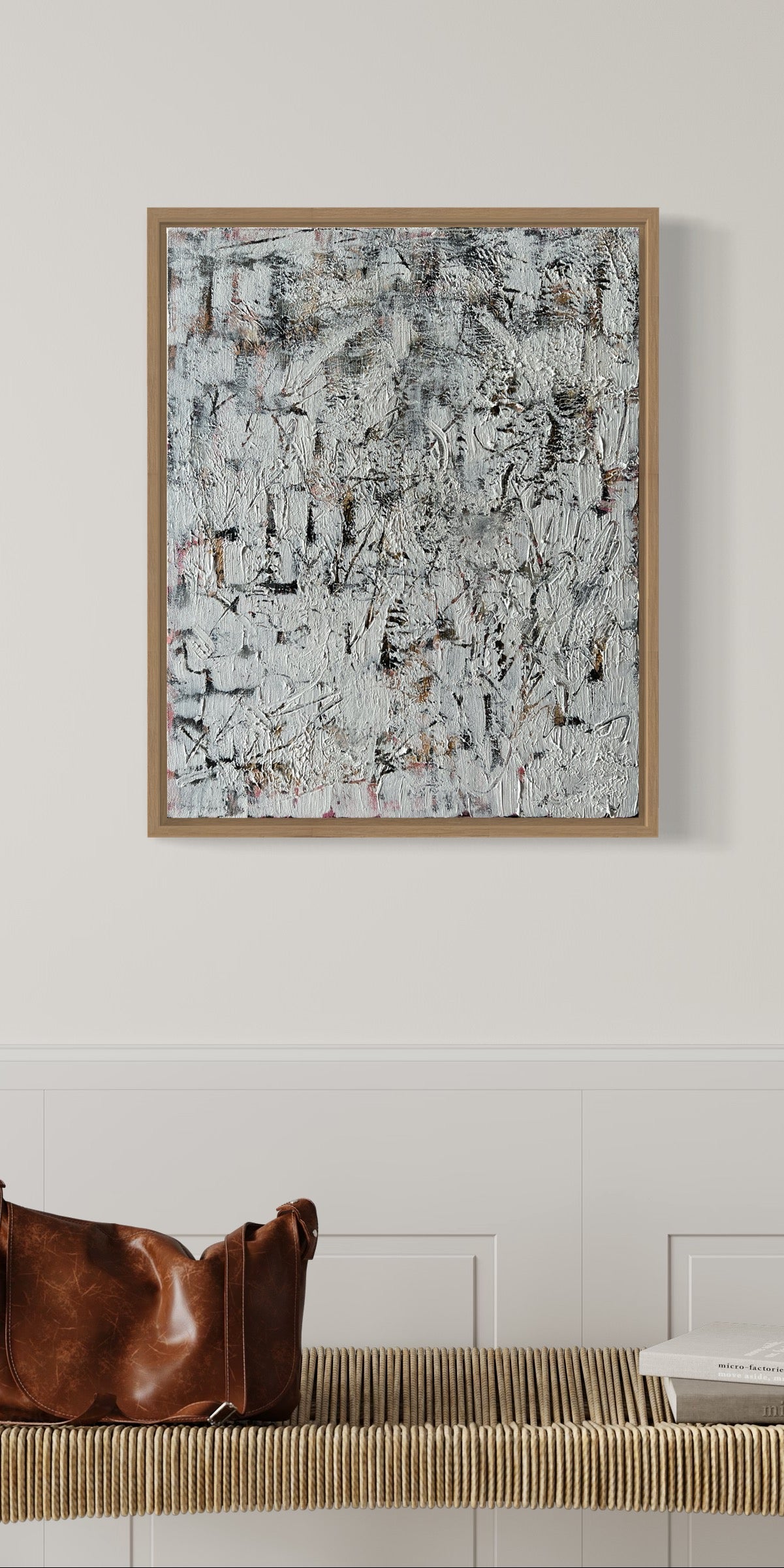 “Snow Flake” Framed