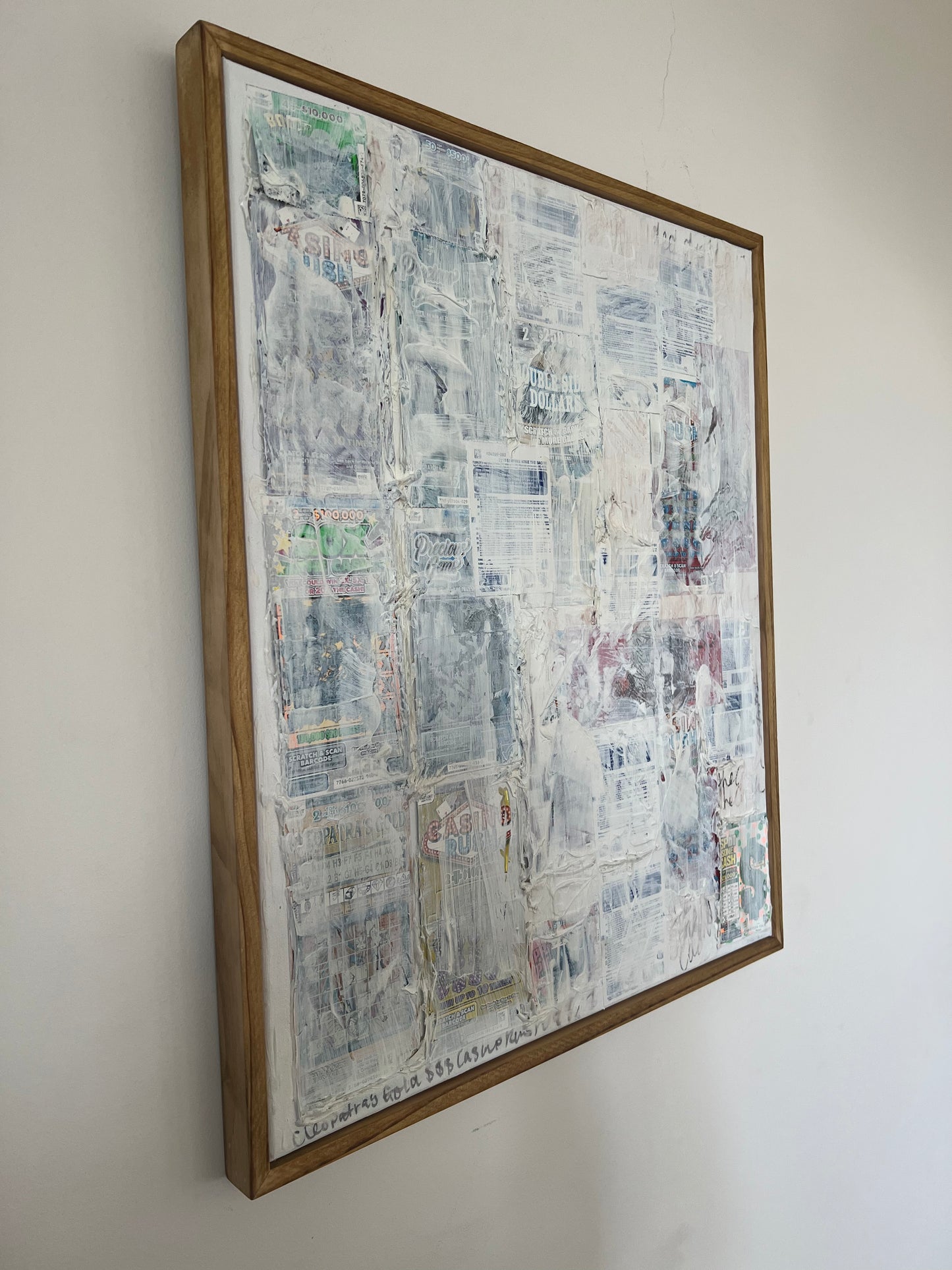 "Double Dollars" - Framed