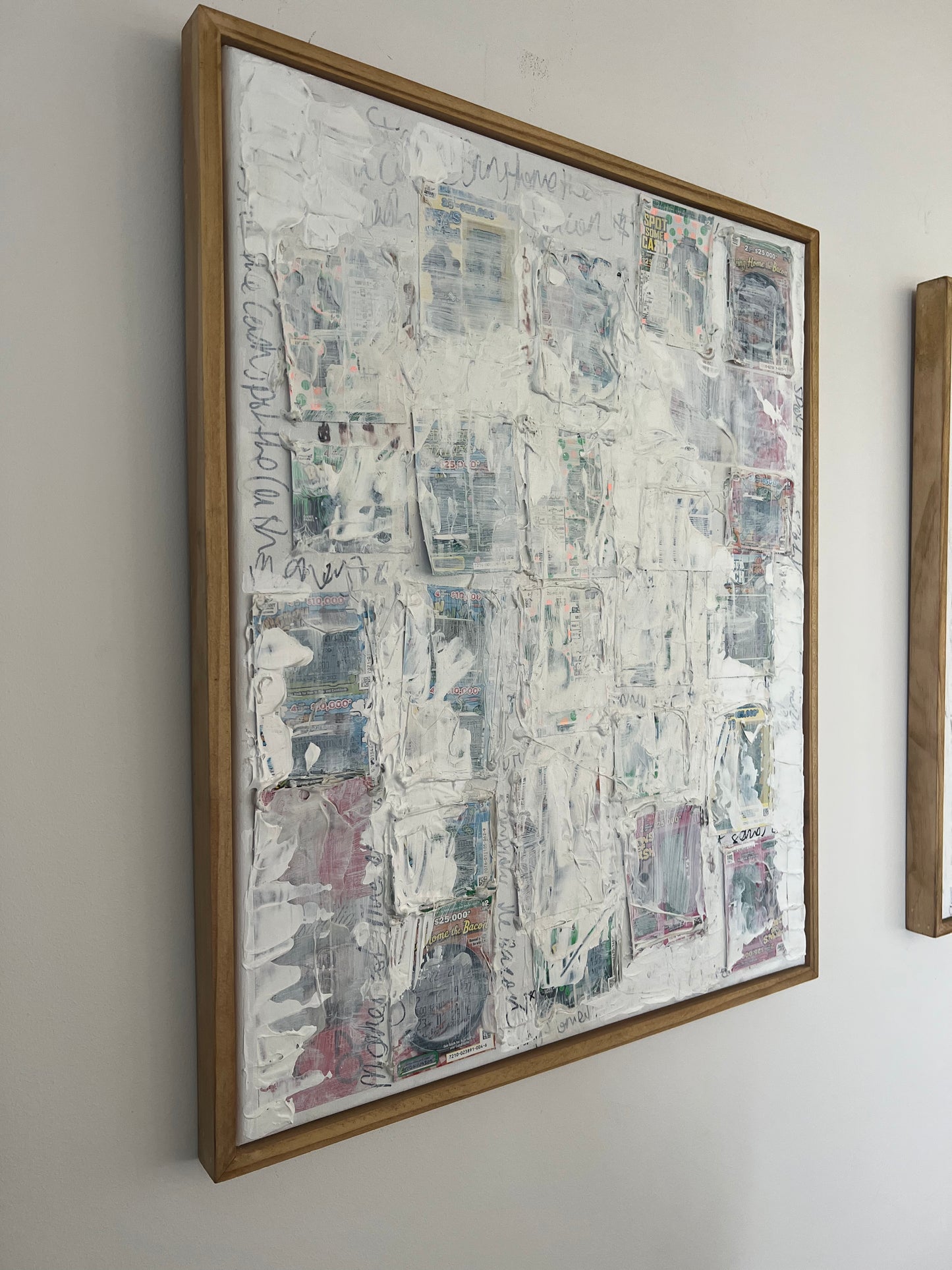 "Spot the Cash" - Framed