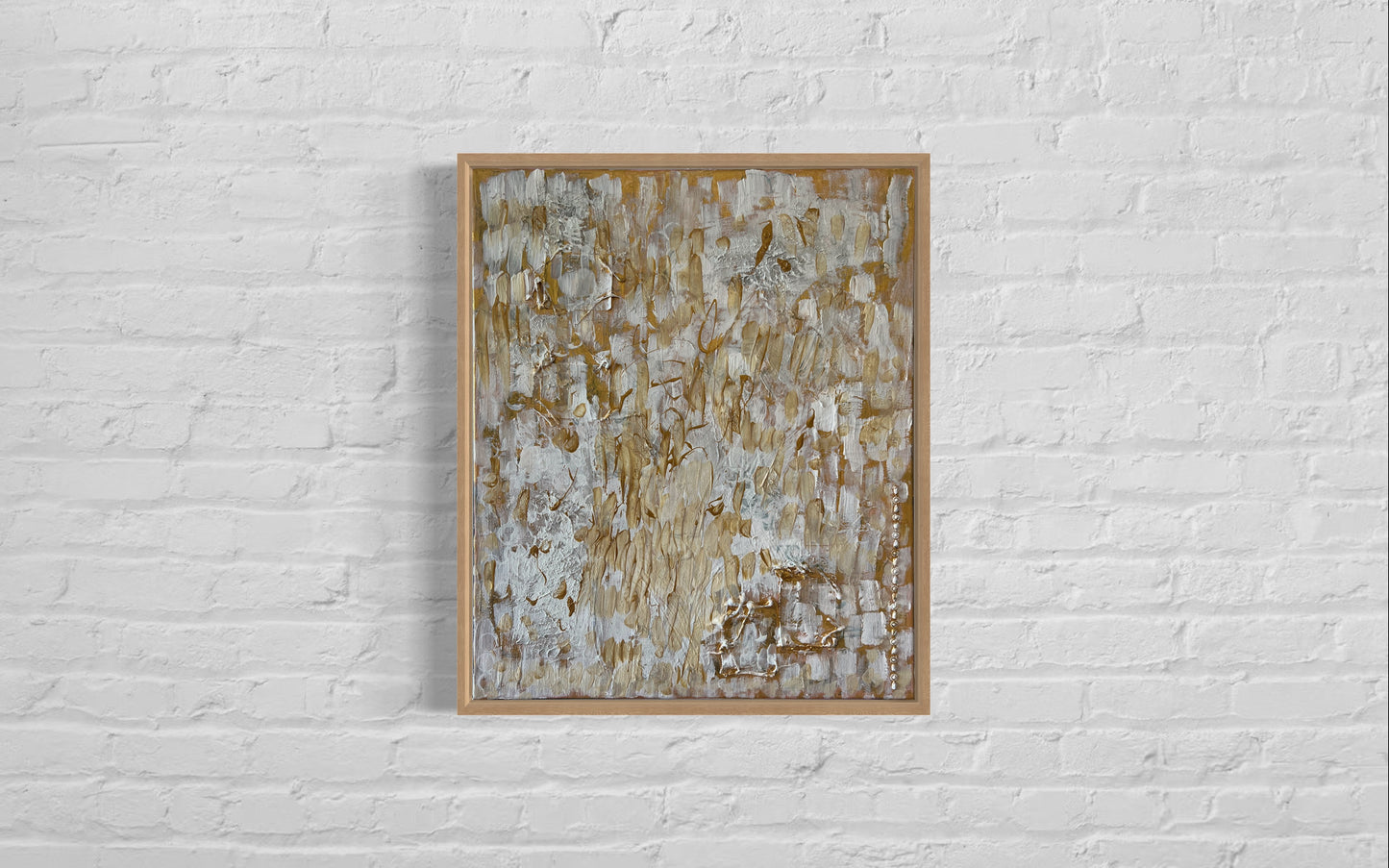 “Gold Pineapple” - Framed